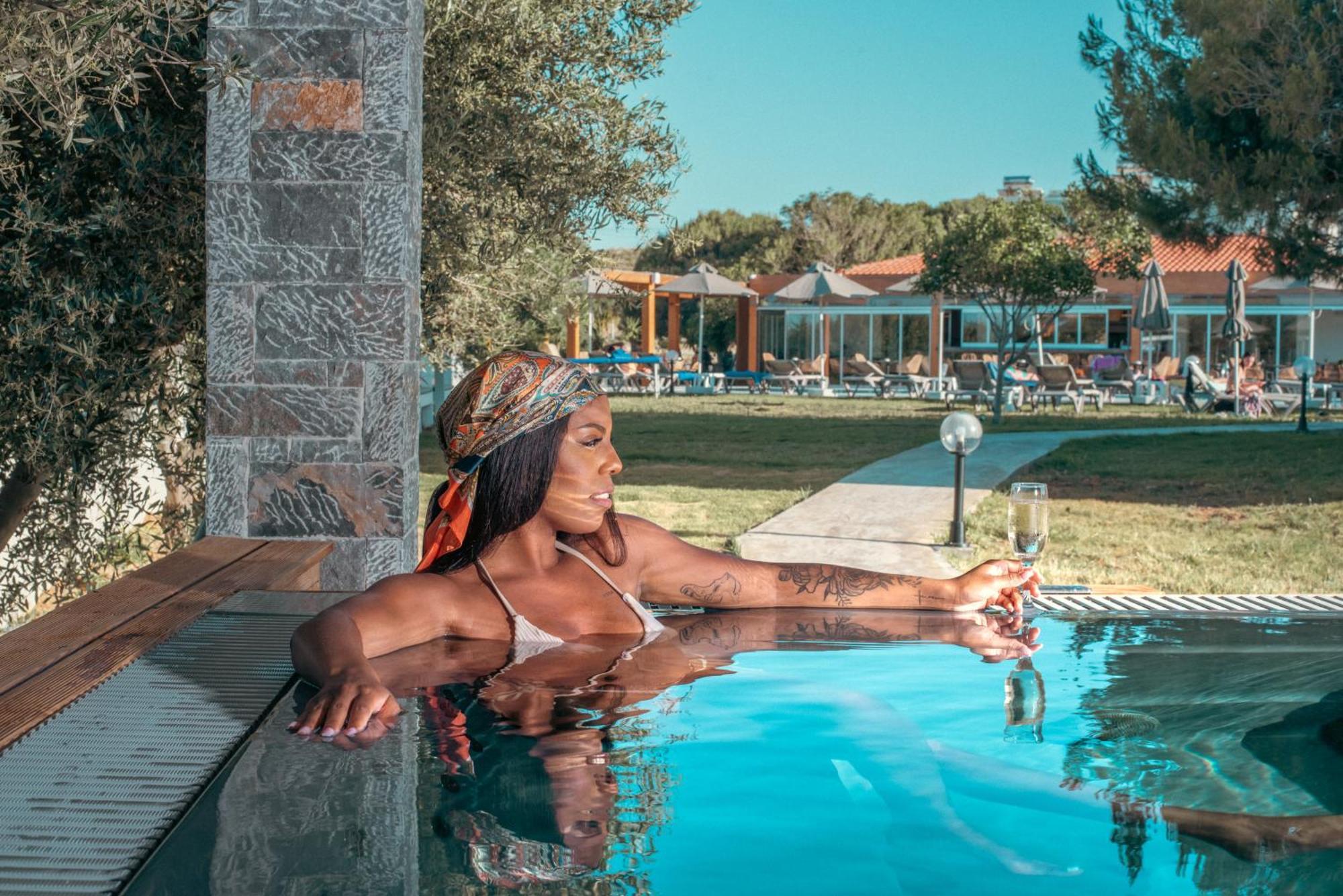 Malena Hotel & Suites - Adults Only By Omilos Hotels Amoudara  Exterior photo